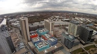 MediaCityUk in Salford Quays nr Manchester UK [upl. by Akelam]