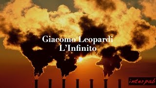 quotThe Infinitequot by Giacomo Leopardi A timeless Italian poem translated in English [upl. by Saisoj]