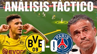 ANÁLISIS TÁCTICO BORUSSIA DORTMUND 10 PSG  CHAMPIONS LEAGUE [upl. by El]