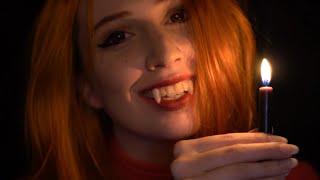 Fledgling Vampire Hypnotizes amp Feeds on You • ASMR Roleplay • Storytime • Hand Movements • Halloween [upl. by Suoivatco]