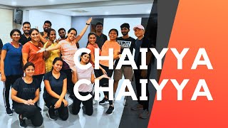 chaiyya chaiyya remix dance  4K video  zumba workout  Alka AZ [upl. by Tullus342]