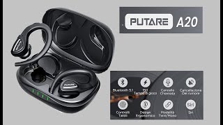 Auricolari Bluetooth 5 1 Wireless In Ear  PUTARE [upl. by Gilberta]