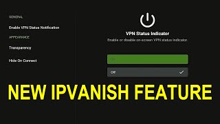 🎈 New IPVanish VPN Status Indicator for Firestick  Android TV  VPNSafetyDot Alternative [upl. by Neukam]