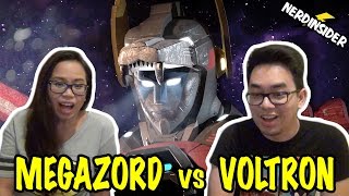 Power Rangers MEGAZORD vs VOLTRON Minute MatchUps REACTION amp DISCUSSION [upl. by Ennoira]