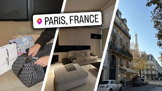 XXL PARIS VLOG 🇫🇷 Luxus Apartment Tour Shopping in der Galerie Lafayette amp Food Spots [upl. by Adlecirg]