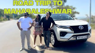 FINALLY THIS IS HAPPENING  ROAD TRIP MUMBAI TO MAHABALESHWAR [upl. by Iroak]