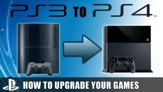 PlayStation 4 Upgrade Programme How To Upgrade PS3 Games to PS4 Games [upl. by Spillar]