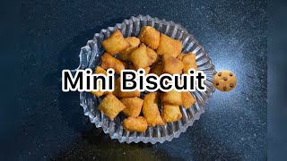 Mini Biscuits  Easy Evening Snack  Kids Favourite  Quick Recipe [upl. by Miriam]