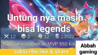 Untung nya masih bisa legendsgameplayyoutubeAbbahgaming [upl. by Baynebridge359]