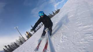 Skiing In Norway Gaustablikk [upl. by Morra]