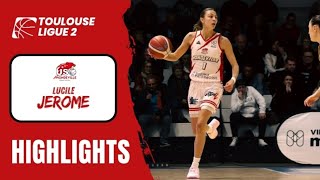 Lucile Jerome vs Toulouse Basket Féminin with USO Mondeville  Basketball Women HIGHLIGHTS 🏀 [upl. by Margie]