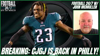 BREAKING CJ GardnerJohnson is BACK Eagles Sign Him to 3YR Deal [upl. by Nicolas681]