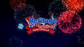 Fayetteville Heritage Festival 4th of July Celebration 762 [upl. by Ahsinej806]