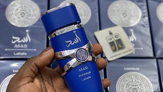 UNBOXING LATTAFA ASAD ZANZIBAR [upl. by Allicserp]