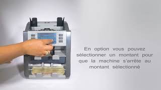 CompteuseTrieuse de billets Professionnelle P30 [upl. by Thurmond]