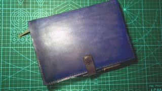 leather cover for a daily planner [upl. by Esten]