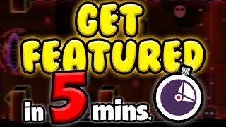 HOW to BUILD a FEATURED LEVEL in 5 MINUTES [upl. by Ahsitauq]