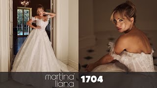 Luxe Winter Ballgown Wedding Dress  Martina Liana 1704 [upl. by Brandon]