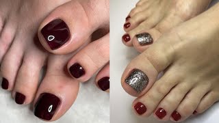 Extremely gorgeous and creative toe nails art fashion trendsLatest fresh pedicure colors for 2024 [upl. by Akehs]