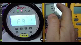 Dwyer Digital Magnehelic DHC011NIST testing [upl. by Oremor]