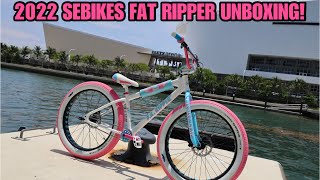 UNBOXING THE NEW 2022 SEBIKES FAT RIPPER  FIRST RIDE [upl. by Ruhtracm]