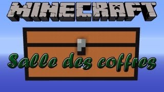 Salle des coffres  Minecraft 152  Invention redstone [upl. by Hafinah]