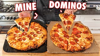 Making Dominos Pizza At Home 2 Ways  But Better [upl. by Refotsirc]