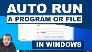 Windows 10 Autorun Program or File on Startup [upl. by Emanuele794]