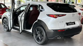 2024 Mazda CX 30 20L Luxury SUV  walkaround amp Detail [upl. by Eivol]