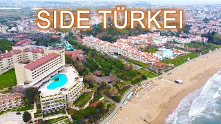 SIDE Promenade Strand Meer Hotels Türkei 2024 4K antalya side türkei [upl. by Georas89]