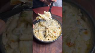 Cheese White Sauce Pasta Only ₹249 😻😵 streetfood viralshort shorts trending youtubeshorts [upl. by Feingold]