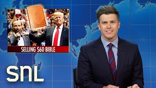 Weekend Update Trump Selling 60 Bibles Francis Scott Key Bridge Collapses  SNL [upl. by Melisse508]