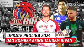 Update Proliga 2024❗Dua Pemain Asing Tandem Rivan Nurmulki Di Jakarta STIN BIN🔴 [upl. by Ahsekal159]