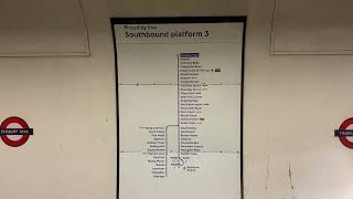 Finsbury Park Piccadilly line Southbound Platform 3 [upl. by Barbuto]