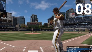 MLB The Show 2023DODGERS VS PADRES DOBLE 10 TEMPORADA 2028GameplaysRTTSCap08 [upl. by Rennie]