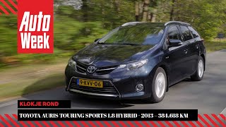 Toyota Auris Touring Sports 18 Hybrid  2013 – 384618 km  Klokje Rond [upl. by Funch]