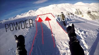 FIRST DOUBLES OF THE SEASON  GOPROFREESKI EDIT [upl. by Ahsinav]