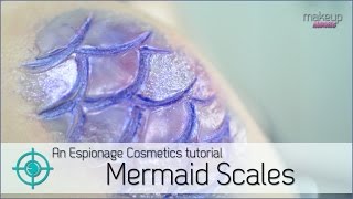 Mermaid Scales Tutorial  Makeup Marvels [upl. by Florentia875]