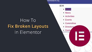 How to Fix Broken Page Layouts in Elementor  Fix Broken Insecure Stylesheets in Elementor [upl. by Michel]