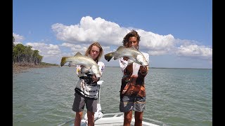 DARWIN BARRA FISHING shoal bay 2017 [upl. by Ban391]