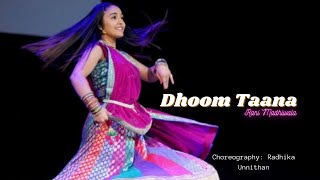 Dhoom Taana  Om Shanti Om  Shreya Goshal amp Abhijeet  Rani Madhiwala  Dance Performance [upl. by Secundas922]