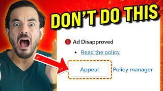 Disapproved Google Ads The REAL Way To Fix Them 2024 [upl. by Arnelle]