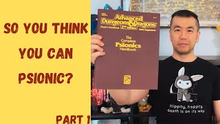 ADampD 2e Complete Psionics Handbook review retrospective [upl. by Tnayrb]