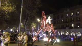 CABALGATA REYES MAGOS 2015 BARCELONA [upl. by Suoinuj]