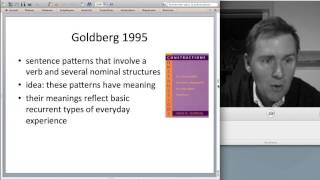 Construction Grammar and argument structure [upl. by Attelocin268]