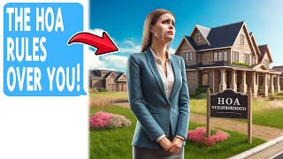 HOA PRESIDENT Karen EVICTED After Abusing Power and Harassing Homeowners rEntitledPeople [upl. by Aserej]