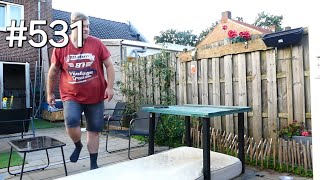 12 UUR LANG OP 2 VIERKANTE METER LEVEN VLOG 531 [upl. by Tillfourd53]