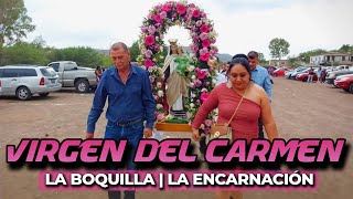 Devoción a la VIRGEN DEL CARMEN en LA BOQUILLA y LA ENCARNACIÓN  Villanueva Zacatecas [upl. by Vicki830]