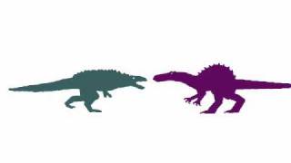 DFC  Acrocanthosaurus vs Spinosaurus [upl. by Ailam]