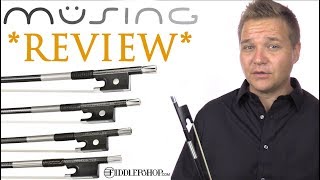 Musing Carbon Fiber Bows Review from Fiddlershopcom [upl. by Sebastien]